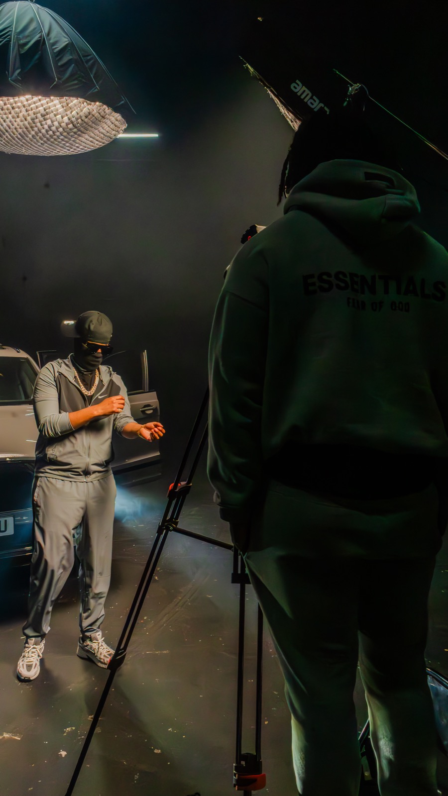 Run Da Mic cinematic performance lighting setup